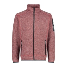 CMP Fleecejacke Knit-Tech mit Stehkragen rot Herren